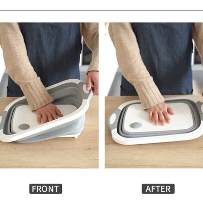 Chậu rửa thông minh đa năng thiết kế gấp tiện lợi