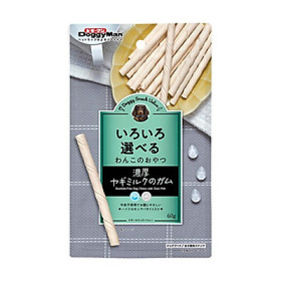 DoggyMan Que da bò cuốn thịt gà bổ sung protein thơm vị gà ,đậm đà vị ngon