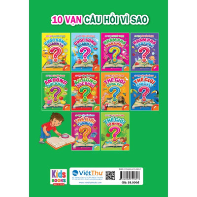 Sách - 10 Vạn Câu Hỏi Vì Sao - Ăn Uống Và Sức Khỏe - Tập 1 - Việt Thư