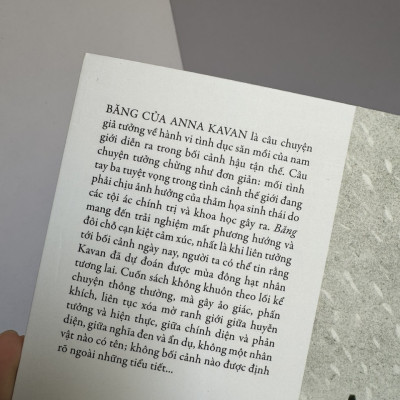 BĂNG (Một trong những giả thuyết đáng sợ nhất về ngày tận thế) - Anna Kavan - Tao Đàn