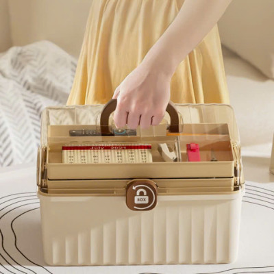 Hộp Đựng Thuốc Gia Đình Kích Thước 32cm x 18cm x 17.5cm