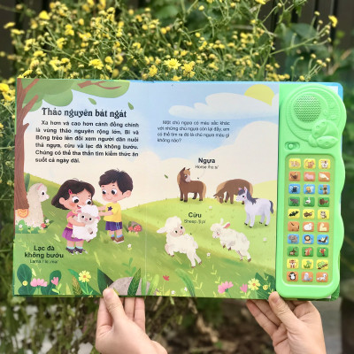 Sách Âm Thanh - Thế Giới Động Vật 