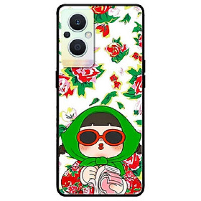 Ốp lưng cho Oppo Reno 2Z - 2F - 6Z - 7Z 5G - 8Z 5G - 8T 4G - 8T 5G - A96 5G - Cô Gái Trung Hoa - Hàng Chính Hãng