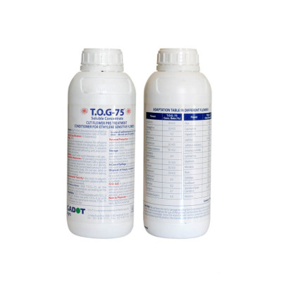 Combo 2 chai dung dịch Bảo Quản Hoa Lily không nở trong 15 ngày tại nhà vườn trồng hoa Growers theo công nghệ xử lý TOG của Israel (dạng nước đậm đặc)