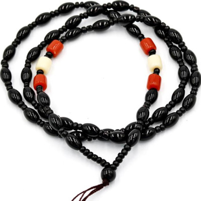 Dây vòng đeo cổ đá thạch anh đen DHG5