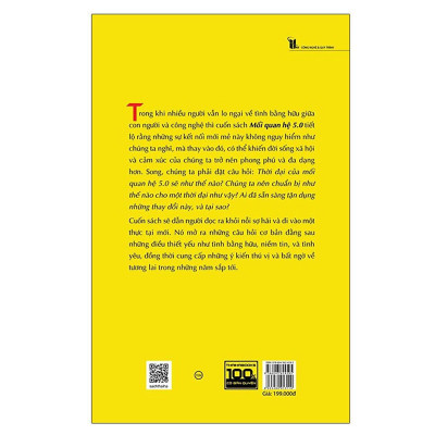Sách - Mối Quan Hệ 5.0 - Trí Tuệ Nhân Tạo, Thực Tế Ảo Và Robot - Thái Hà Books