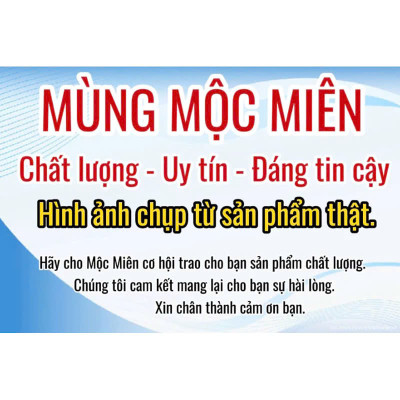 Màn Chụp , Mùng Chụp Cao Cấp Mộc Miên Đỉnh Vuông - Kích Thước 1,8mx2m ( Trắng Viền Xanh )