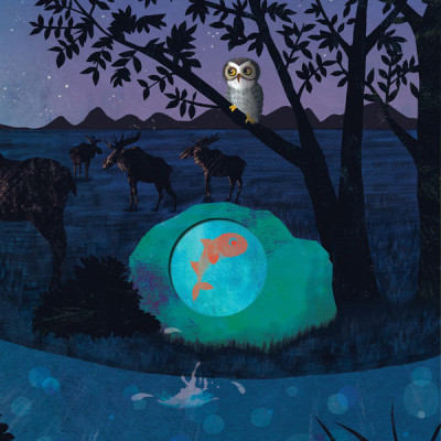 Sách tranh song ngữ Dòng sông - Hành trình vĩ đại về biển cả - Ehomebooks - Dành cho trẻ từ 0-6 tuổi