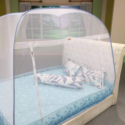 Màn Chụp , Mùng Chụp Tự Bung Đỉnh Rộng Cao Cấp Mộc Miên - Kích Thước 1,8mx2m ( Hà Nội )