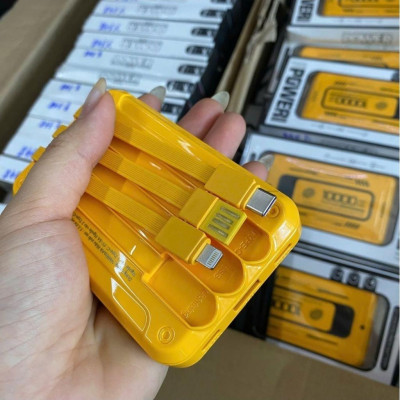 Sạc dự phòng POWER 10000 mAh, tích hợp 3 cổng sạc, PD 22.5W,nhỏ gọn - tiện lợi, BH 12 tháng