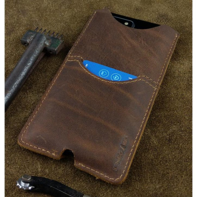 Bao Da Rút cho điện thoại Note20 Ultra, S22 Ultra, S21 Plus, Note 10 Plus Da Bò Thật may máy cao cấp