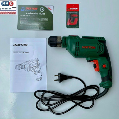 Máy khoan Điện DekTon Chính Hãng 550W - 100% dây đồng