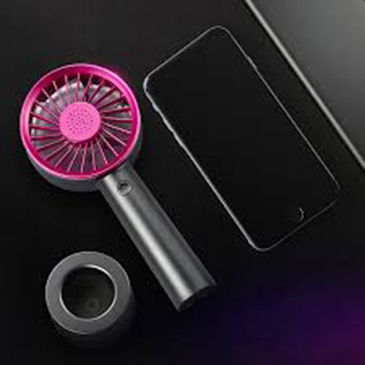 Quạt Mini Khuếch Tán Hương Liệu Cầm Tay Damas QX01 - Thiết Kế Chân Đế Quạt Để Bàn Tiên Lợi Tặng Kèm Dây Sạc - Pin Khủng 2000 mAh Với 3 Mức Độ Gió Lan Tỏa Hương Thơm  - Hàng Chính Hãng