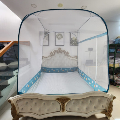 Màn Chụp Đỉnh Vuông Cao Cấp Mộc Miên ( video , hình thật )