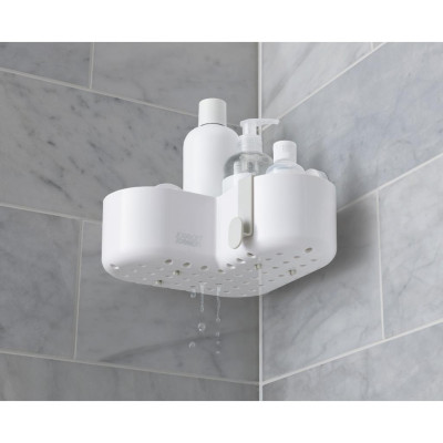 Kệ để đồ góc nhà tắm Joseph Joseph Duo Corner (White) - 006339