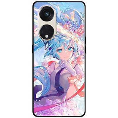 Ốp lưng cho Oppo Reno 2Z - 2F - 6Z - 7Z 5G - 8Z 5G - 8T 4G - 8T 5G - A96 5G - Anime Cô Gái Mắt Xanh - Hàng Chính Hãng