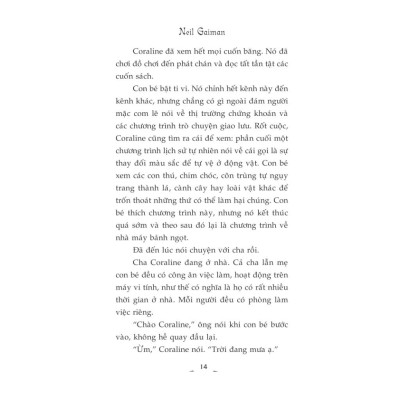 Coraline (Neil Gaiman) (TB 2023) - Bản Quyền