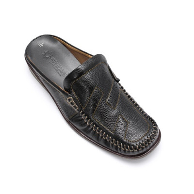 HJ7125-7127-7796-7797 - Giày sabo nam Huy Hoàng màu đen, nâu