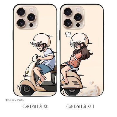 Ốp lưng cho Oppo A36 - A60 4G - A74 - A76 - A95 4G - A96 4G - Cặp Đôi Lái Xe 1 - Hàng Chính Hãng