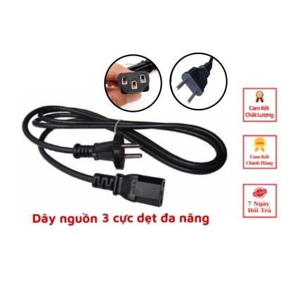 Dây Nguồn Đa Năng Chuyên Dùng Cho Máy Tính, Nồi Cơm Điện, Ấm Nước, Nồi Lẩu, An toàn, Tiện Dụng, Trong Gia Đình TakyHome 8602