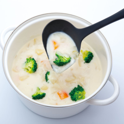 Muôi múc canh Echo Metal, làm từ nylon cao cấp có tráng phủ lớp Ion bạc kháng khuẩn với khả năng chịu nhiệt từ -20℃ ~ 200℃ - nội địa Nhật Bản 