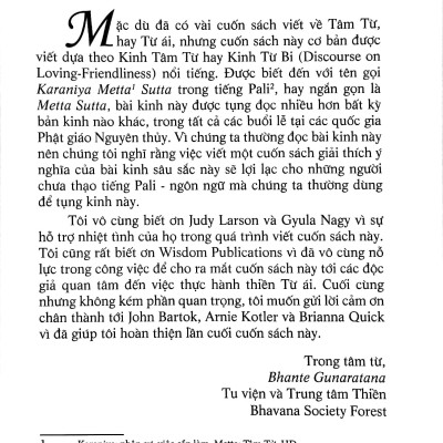 Tâm Từ Thực Hành Căn Bản