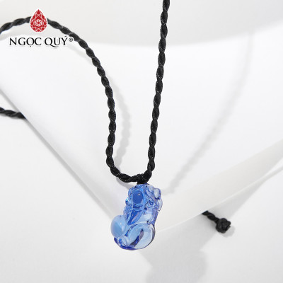 Mặt dây chuyền tỳ hưu pha lê Ngọc Quý Gemstones