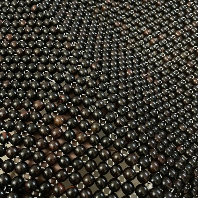 Chiếu Hạt Gỗ Mun Cao Cấp - Kích Thước 2,2mx2m ( video , hình thật ) 