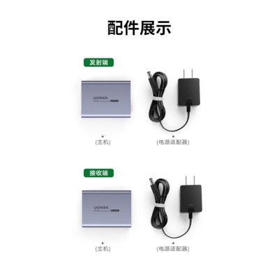 Ugreen 20519 1080@60Hz 70m Thiết bị kéo dài HDMI qua cáp mạng Cat5e/6 Ugreen CM455 - Hàng Chính Hãng