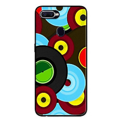 Ốp Lưng in cho Realme 2 Mẫu Họa Tiết Đĩa CD - Hàng Chính Hãng