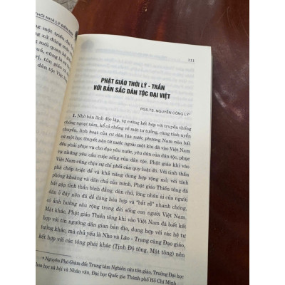 Sách – Phật Giáo Với Dân Tộc – Thượng toạ, TS. Thích Đức Thiện, Th.S Nguyễn Thái Bình – NXB CTQG