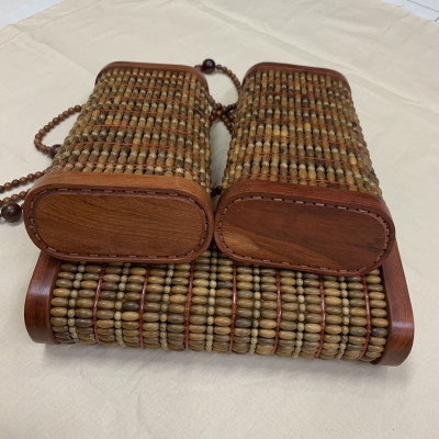 Gối Hạt Gỗ Cao Cấp , Massage Đầu - Chiếu gỗ Mian.vn ( video , hình thật )