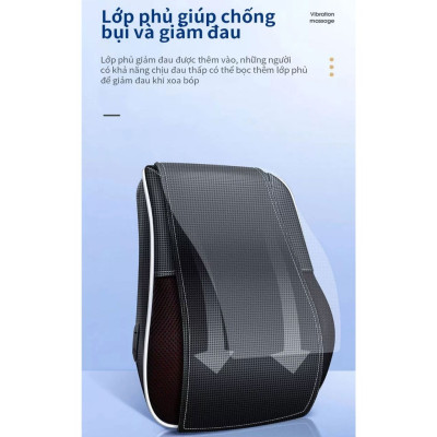 ￼Gối Massage Cổ Vai Gáy Rulax,Máy Massage Hồng Ngoại 2 Động Cơ Rung