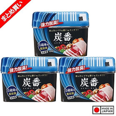 Combo 03 Hộp sáp thơm kháng khuẩn khử mùi đa công dụng 150g - Nội địa Nhật Bản