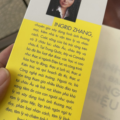 HÌNH ẢNH CỦA BẠN ĐÁNG GIÁ TRIỆU ĐÔ - Ingrid Zhang – Dịch Vũ Như Lê – Tân Việt – bìa mềm