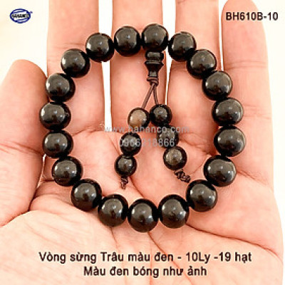 Vòng tay sừng đuôi lục hạt phong thủy (Đủ Size & màu) BH610 -  Đem lại may mắn - hút tài lộc - Bracelet of HAHANCO