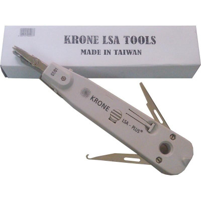 Dao phập phiến Krone Tool nhấn mạng điện thoại Krone LSA Plus, Dụng cụ nhấn cáp Krone RJ11 RJ45