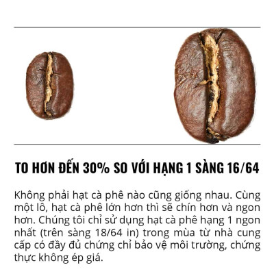 Cà Phê Rang Xay Thunder No.6 Gu Việt Pha Phin/Pha Máy – 1864 CAFÉ trọng lượng tịnh 220g