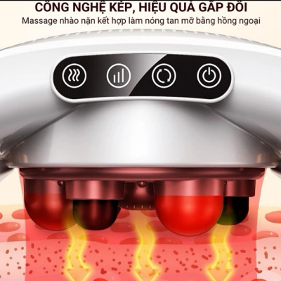 Đai Massage tan Mỡ Bụng MISUKO BM-B45 Đai Rung tan Mỡ Bụng Kết Hợp Nhiều Chế Độ Massage Và Nhiệt Giúp Đánh Tan Mỡ Bụng