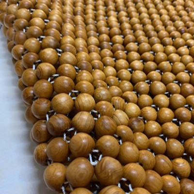 Chiếu Hạt Gỗ Pơ Mu Cao Cấp - Kích Thước 1,8mx2m hạt 1.8cm ( video , hình thật )