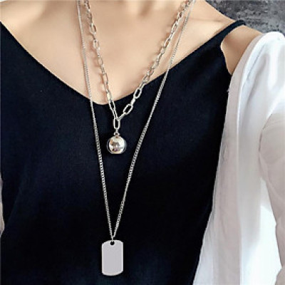 Dây chuyền 2 lớp retro punk rock đa phong cách