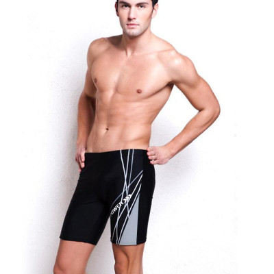 Quần bơi nam giới dáng vừa, độ dài trên gối, chất thun bơi lạnh dày đẹp, co giãn 4 chiều ôm đùi gọn gàng dễ chịu, thoáng mát nhanh khô | BN005
