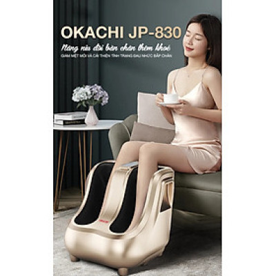 Máy massage bàn chân bắp chân OKACHI JP-830