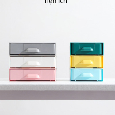 Hộc Ngăn Kéo Bàn Mini Có Keo Dán KitAcoom hàng Nhập Khẩu Cao Cấp, Dùng Để Văn Phòng Phẩm, Lưu Trữ Đồ Tiện Ích- Loại Kích Thước Lớn.