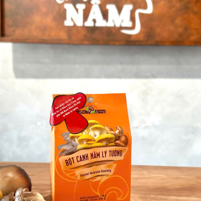 Combo 2 Gói Bột Canh Nấm Chay Lý Tưởng 150g, Nguyên Chất Từ Nấm Thơm Ngon Đậm Vị An Toàn Cho Sức Khoẻ