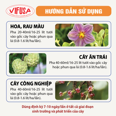 VIF-MIX - Phân bón Bánh dầu chai 1 lít