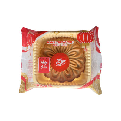 Bánh Trung Thu 1 Trứng Muối Đặc Biệt TLP Loại 150g/ 170g/ 250g | 5 Loại Nhân Truyền Thống (Thập Cẩm, Đậu Xạnh, Khoai Môn, Dừa, Trà Xanh)