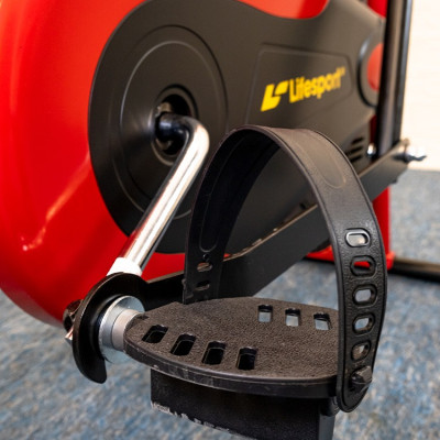 Xe Đạp Tập Thể Dục Giá Rẻ Lifesport LS-113, Xe Đạp Thể Dục Với Màn Hình Hiển Thị Nhịp Tim, Tốc Độ, Quãng Đường Đã Đạp