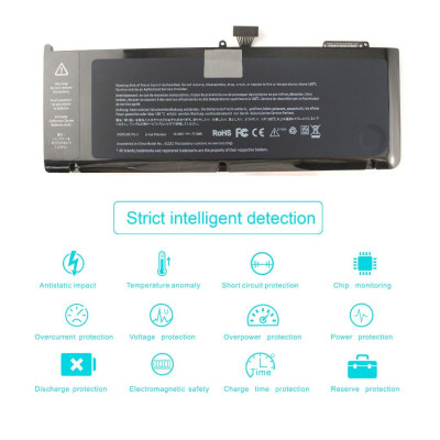 Pin Tương Thích Cho Macbook Pro 15 Inch A1321 A1286 Mid 2009 TEEEMO PC Hàng Nhập Khẩu New Seal