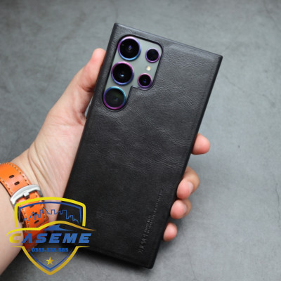 Ốp lưng da dành cho Samsung Galaxy S25/S25 Plus/S25 Ultra X-Level cao cấp - Hàng Chính Hãng